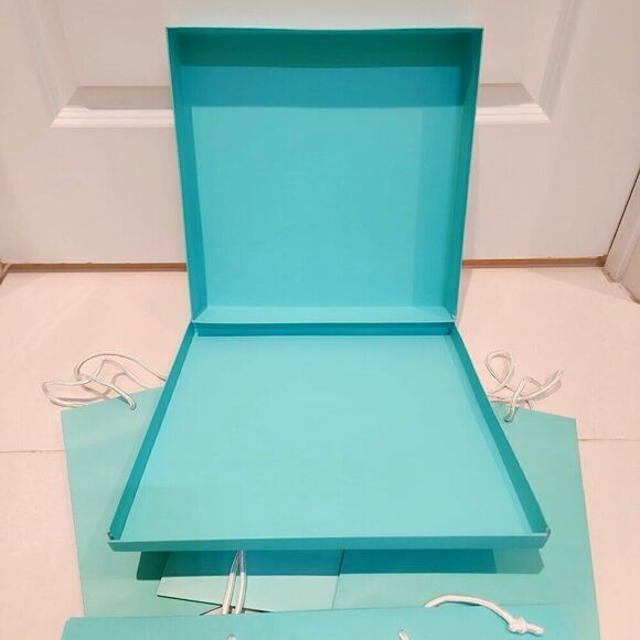 Tiffany & Co. Gift Bags and Box Bundle - Picture 3 of 5